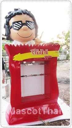 ตู้ไฟเบอร์กลาส โก๋แก่ mascot